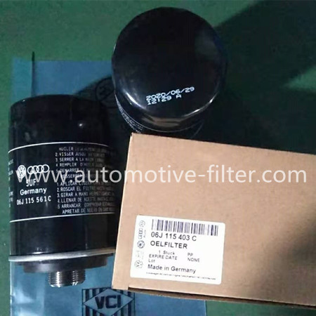 VOLKSWAGEN AUDI SKODA SEAT OIL Filter 06J115403C 06H115403 06J115403J 06H115561 06J115403M 06J115403C 06J115403Q 06J115561B 